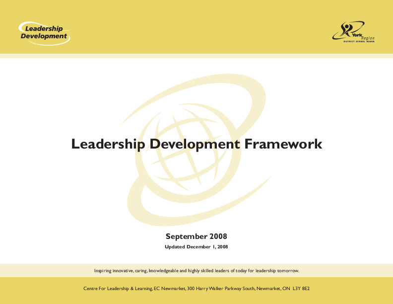 YRDSB Leadership_Development_Framework_2008_