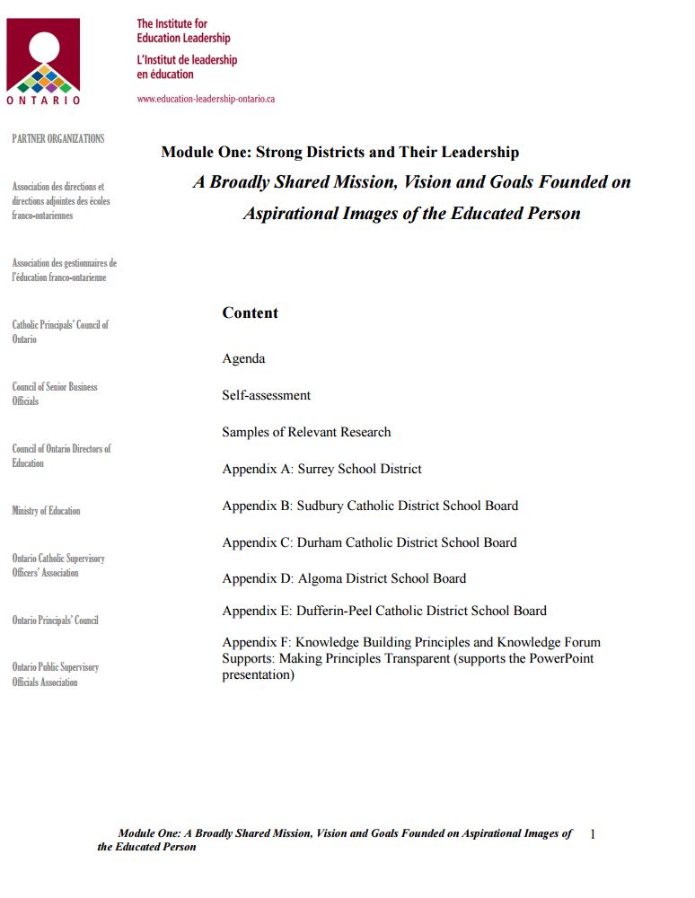 Module 2: Une orientation pédagogique cohérente (PDF)